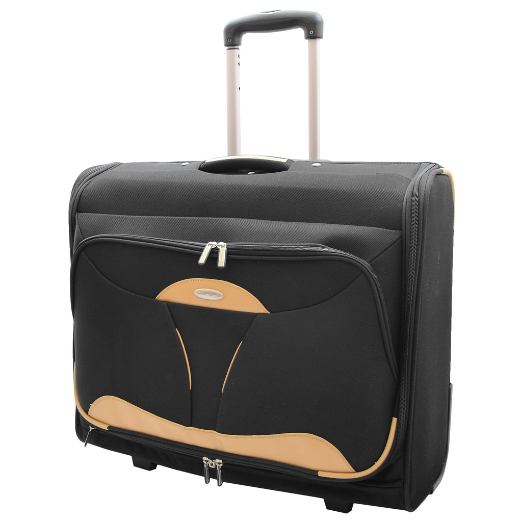 DR680 Travel Rolling Suit Carrier Large Capacity Garment Bag Black 1