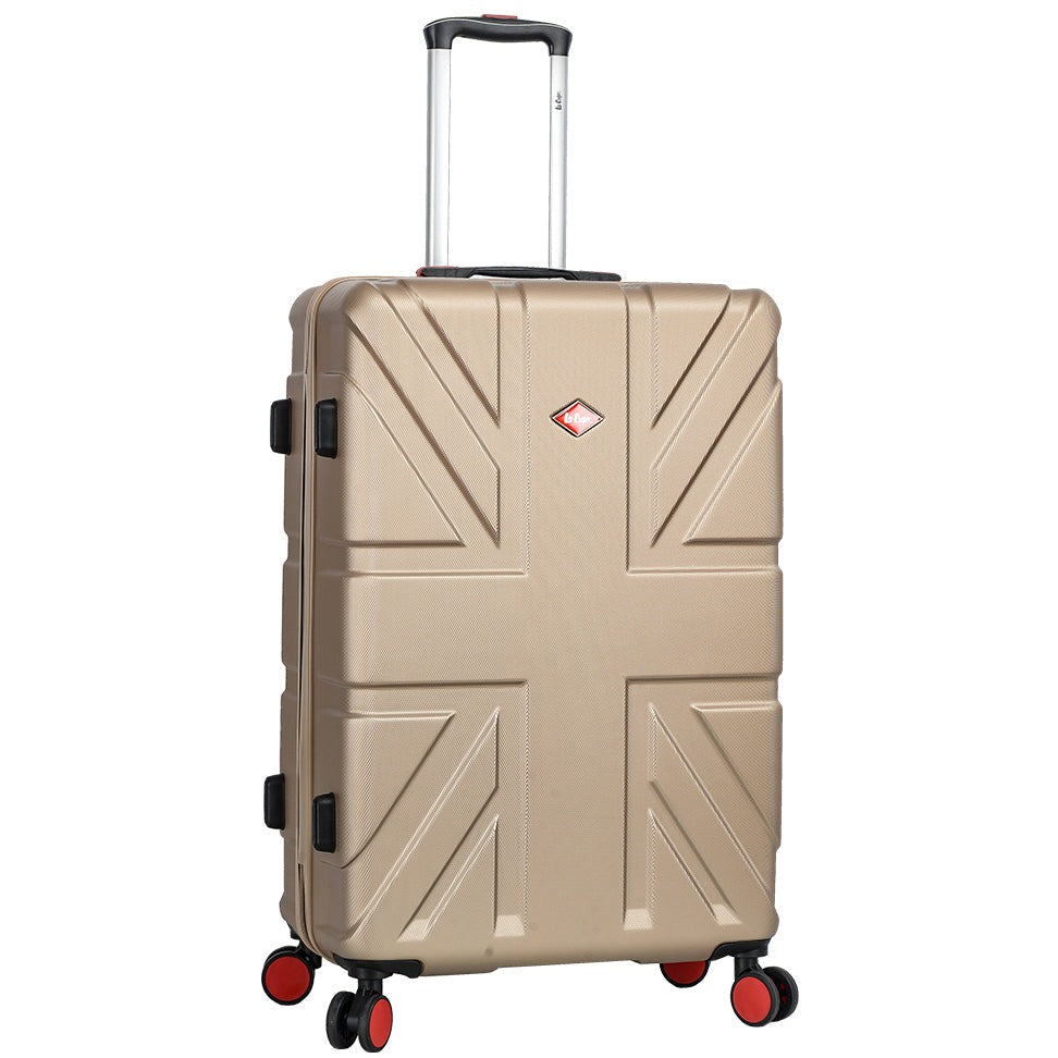 DR631 Hard Shell Four Spinner Wheeled Travel Suitcases Taupe 12