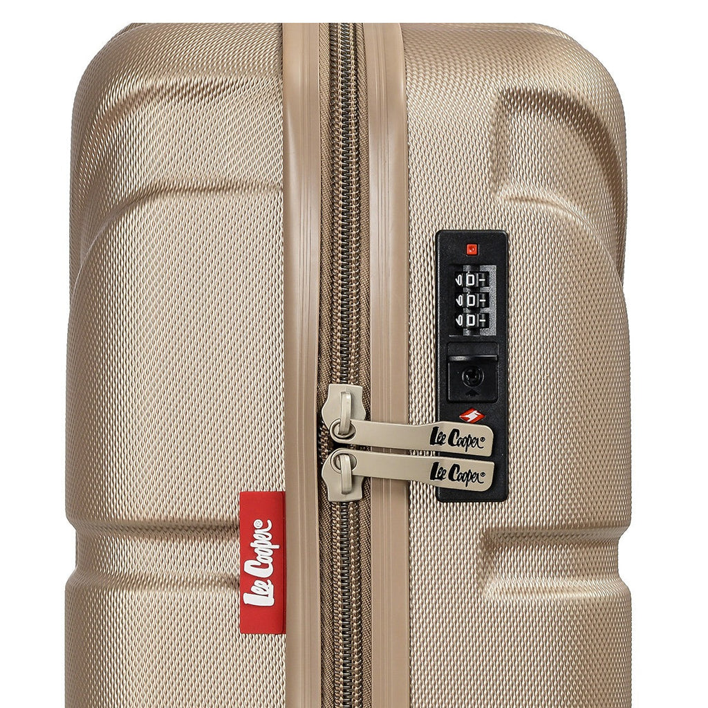 DR631 Hard Shell Four Spinner Wheeled Travel Suitcases Taupe 19