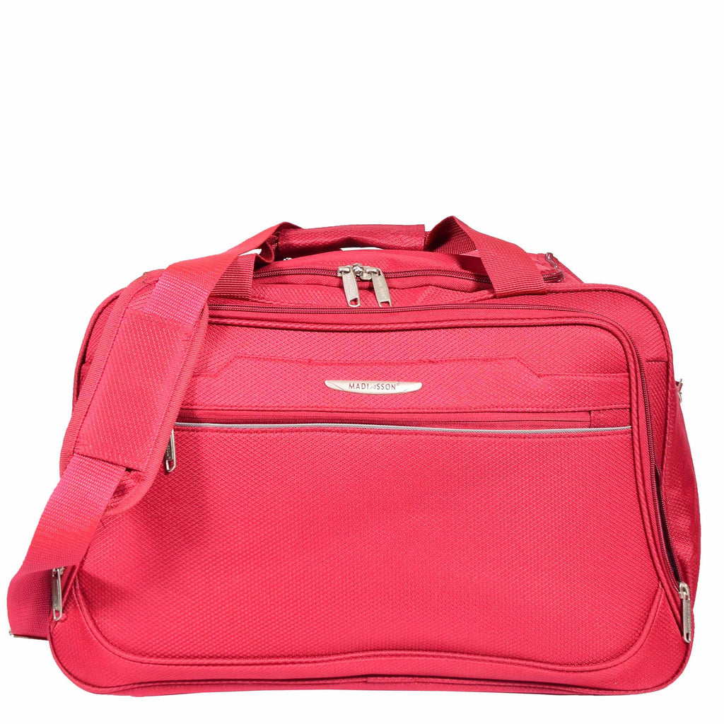 DR621 Spacious Mid Size Weekend Travel Duffle Bag Red 1