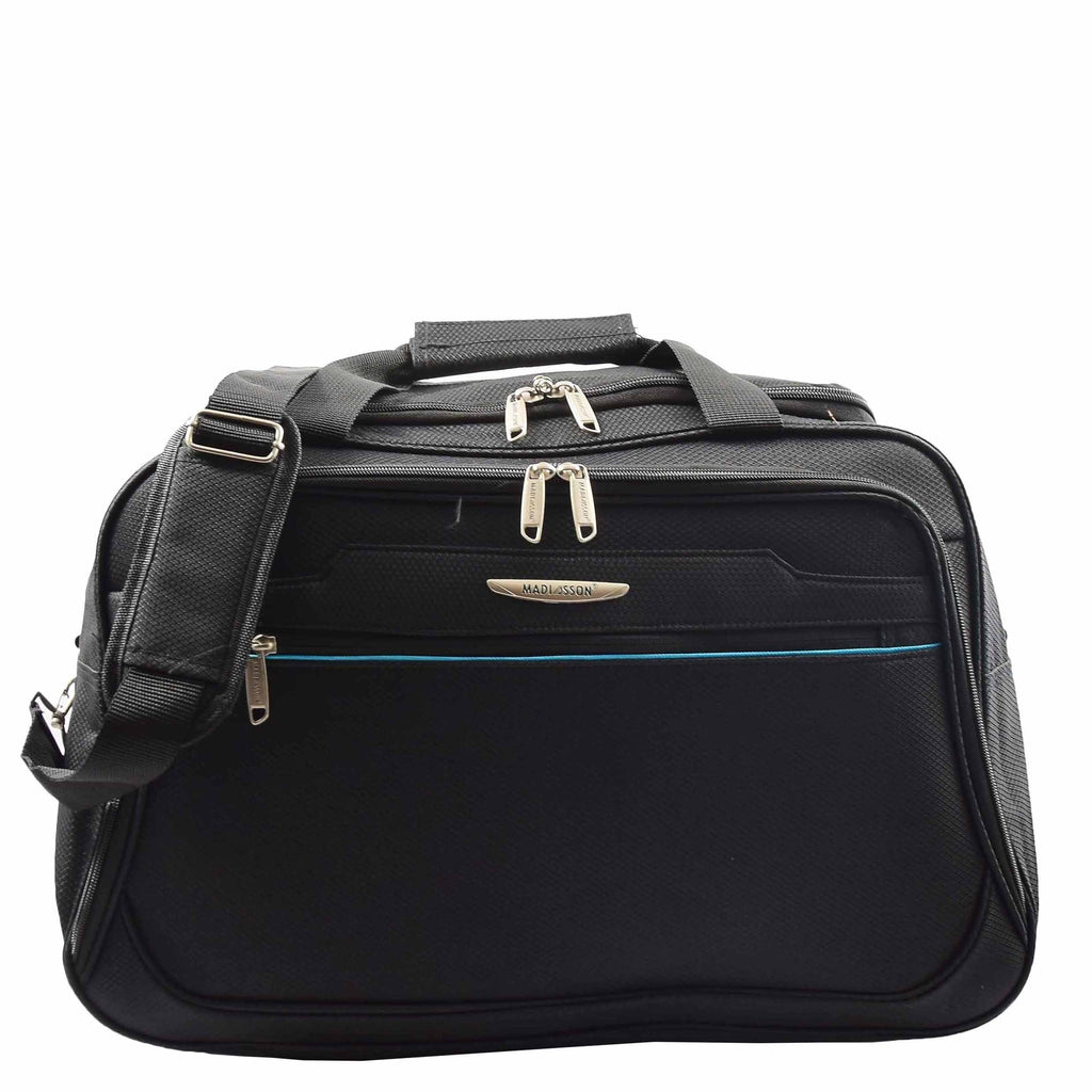 DR621 Spacious Mid Size Weekend Travel Duffle Bag Black 1