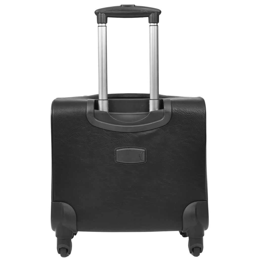 DR636 Executive Flight Bag Four Wheels Cabin Laptop Trolley Case Black 2