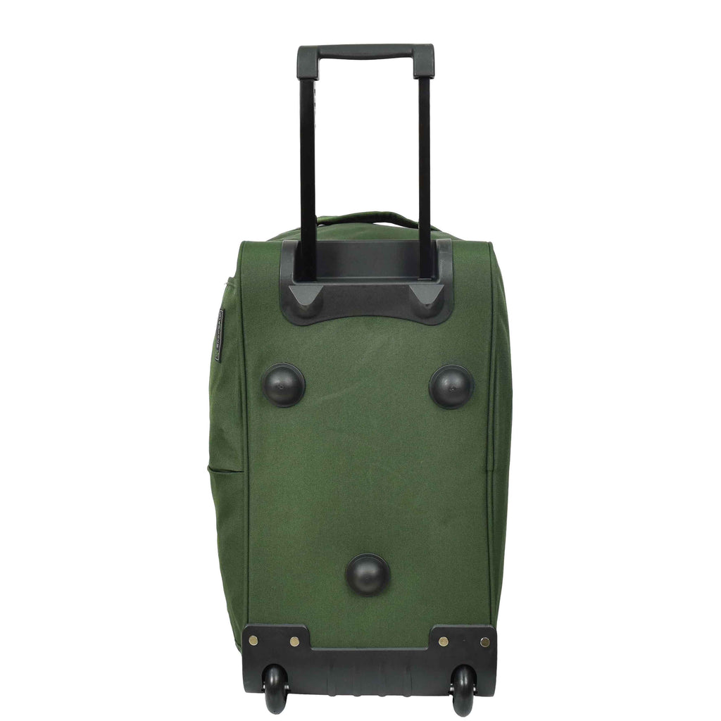 DR487 Lightweight Mid Size Holdall With Wheels Green 2
