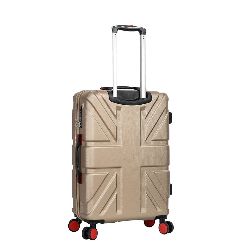 DR631 Hard Shell Four Spinner Wheeled Travel Suitcases Taupe 21