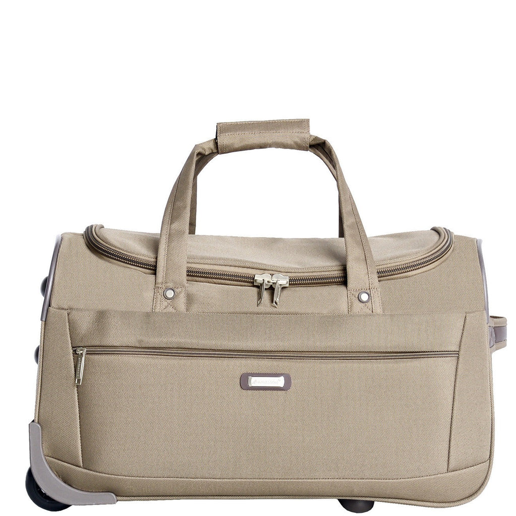 DR639 Large Wheeled Luggage Travel Holdall 82cm Bag Beige 3