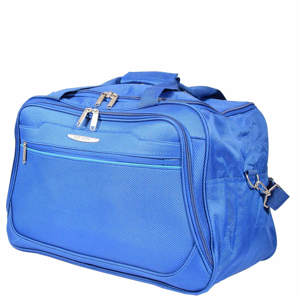 DR621 Spacious Mid Size Weekend Travel Duffle Bag Blue 3