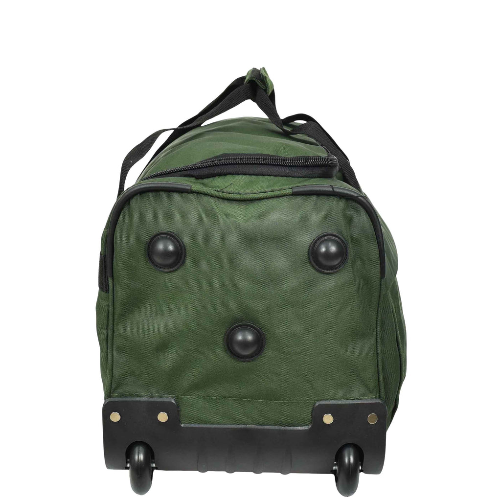 DR487 Lightweight Mid Size Holdall With Wheels Green 