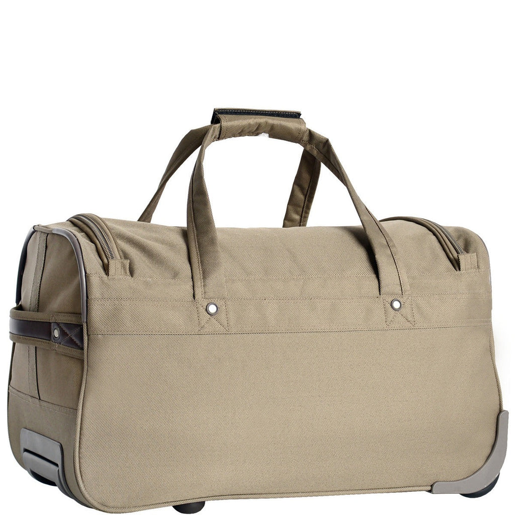 DR639 Large Wheeled Luggage Travel Holdall 82cm Bag Beige 4