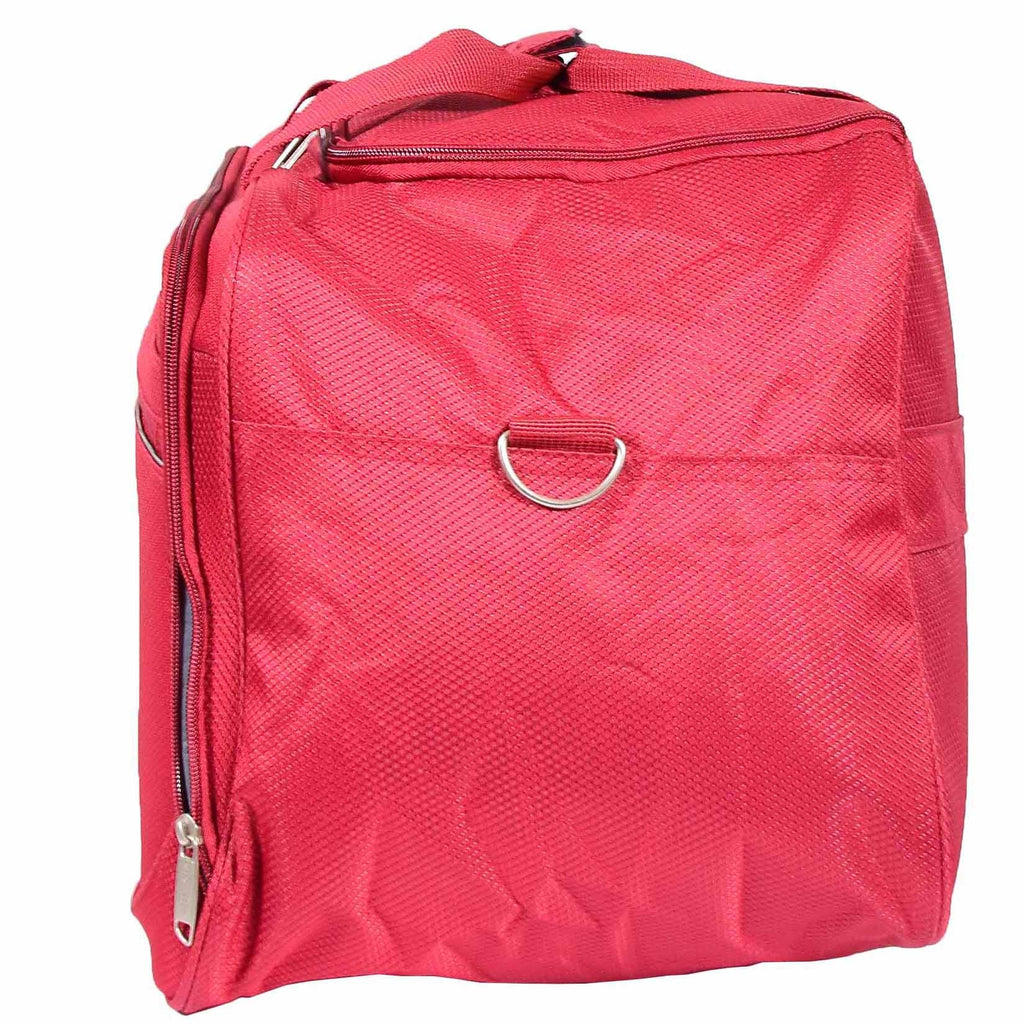 DR621 Spacious Mid Size Weekend Travel Duffle Bag Red 5
