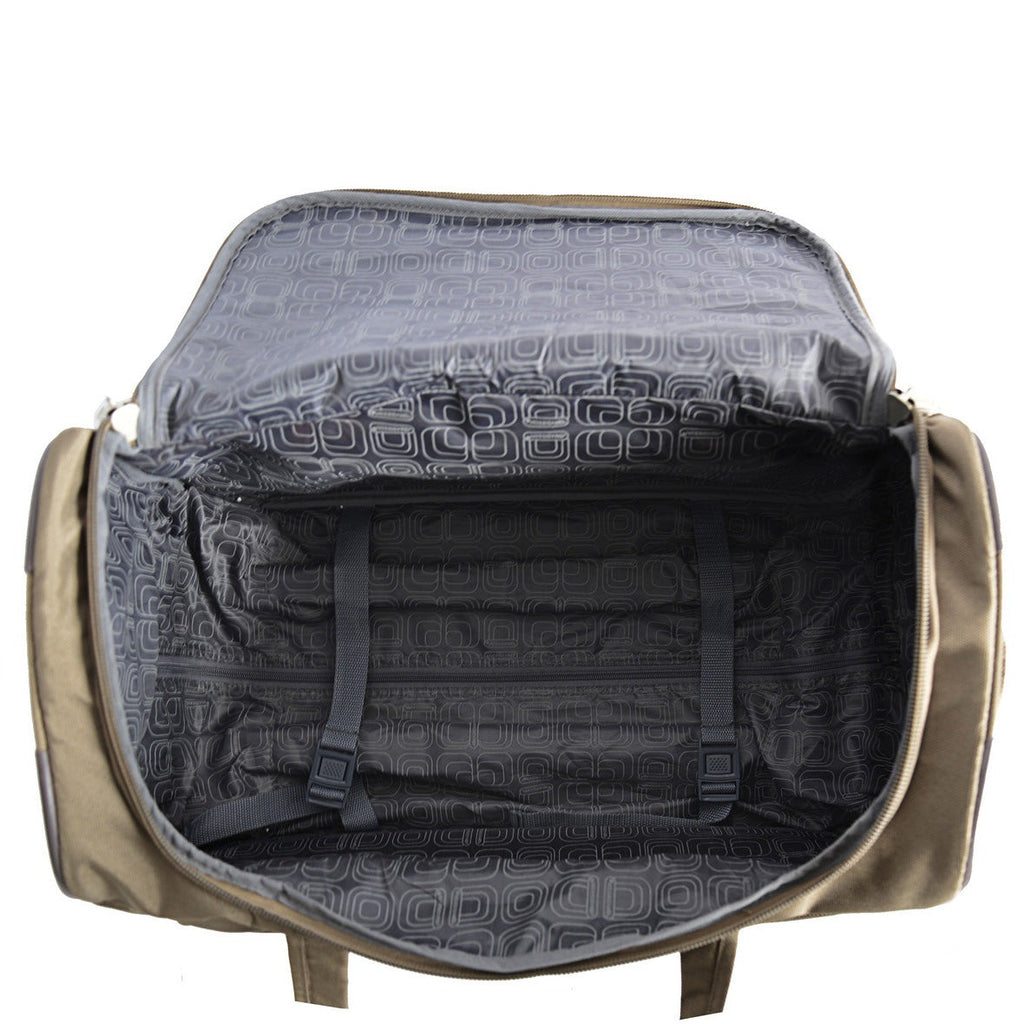DR639 Large Wheeled Luggage Travel Holdall 82cm Bag Beige 5