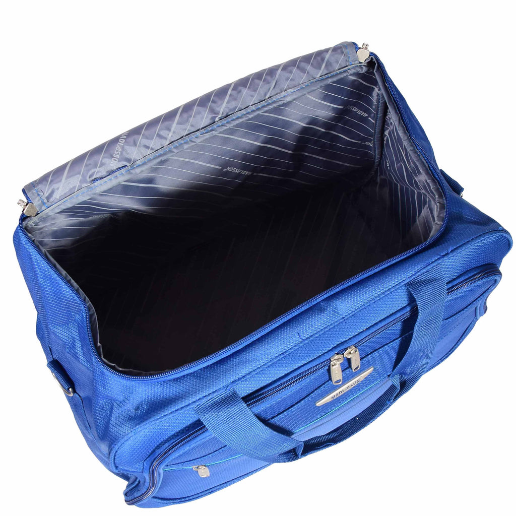 DR621 Spacious Mid Size Weekend Travel Duffle Bag Blue 5