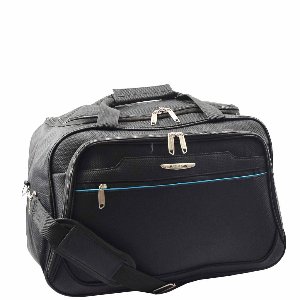 DR621 Spacious Mid Size Weekend Travel Duffle Bag Black 6