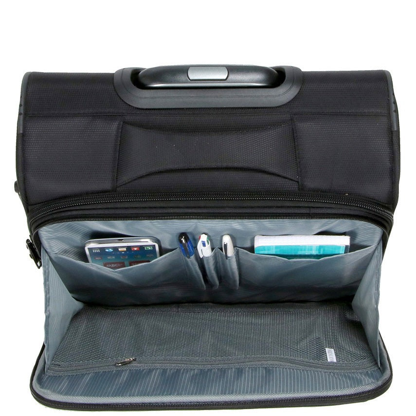 DR683 Durable Nylon Polyester Business Travel Pilot Case Black 6