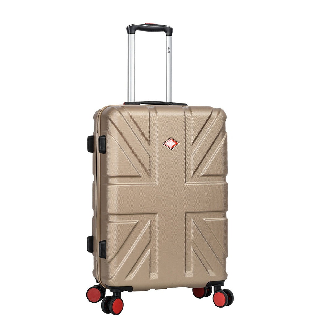 DR631 Hard Shell Four Spinner Wheeled Travel Suitcases Taupe 7