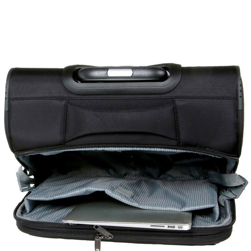 DR682 Cabin Size Wheeled Business Office Bag Pilot Case Black 7