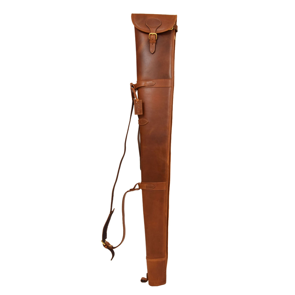 DR699 Leather Gun Slip with Shoulder Strap Tan-3