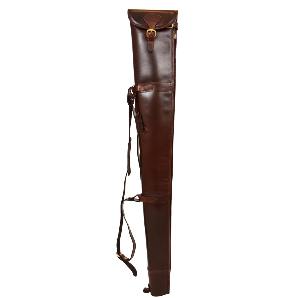 DR699 Leather Gun Slip with Shoulder Strap Brown-4