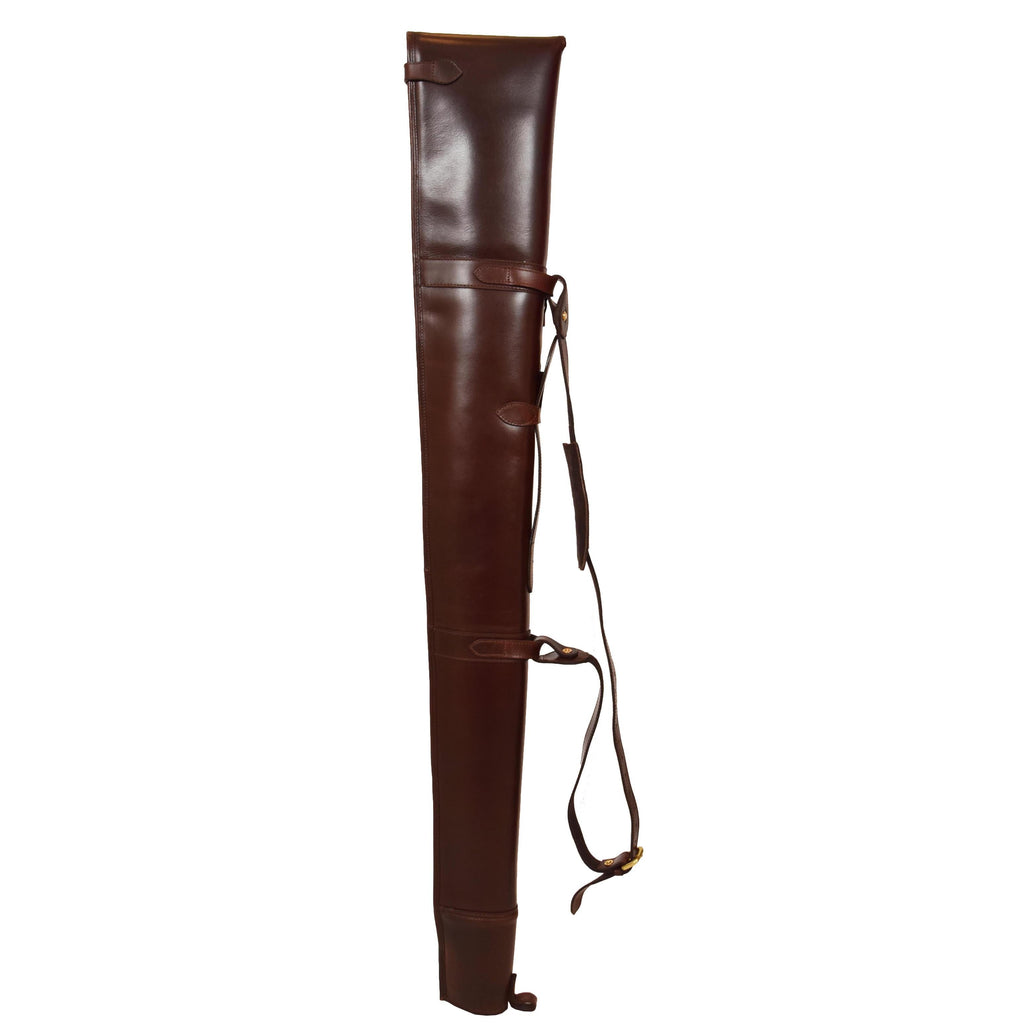 DR699 Leather Gun Slip with Shoulder Strap Brown-5