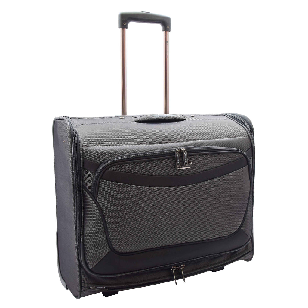 DR680 Travel Rolling Suit Carrier Large Capacity Garment Bag Grey 1