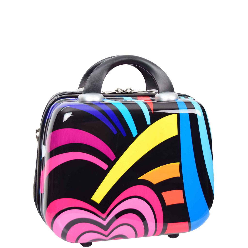 DR622 Lightweight Four Wheeled Luggage With Multi-Hearts Print 22