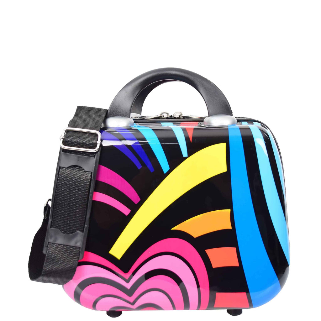 DR622 Lightweight Four Wheeled Luggage With Multi-Hearts Print 24