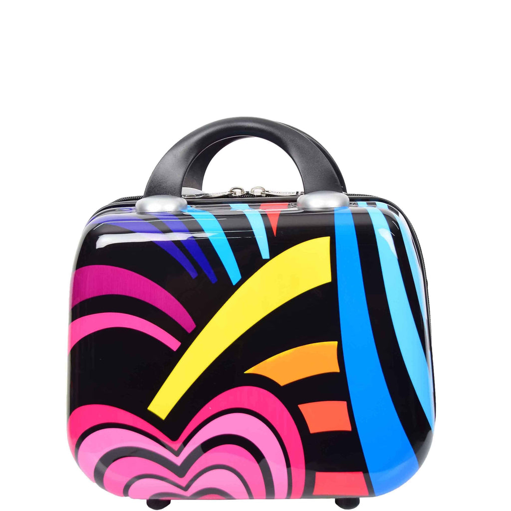 DR622 Lightweight Four Wheeled Luggage With Multi-Hearts Print 27