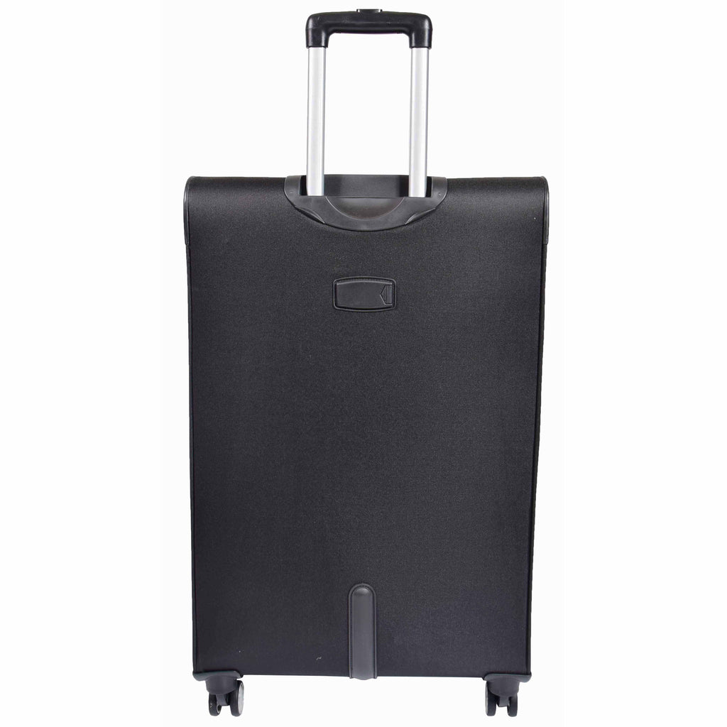 DR549 Expandable 8 Spinner Wheel Soft Luggage Black 5