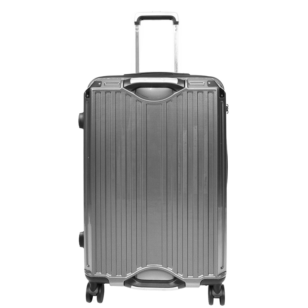 DR691 Four Wheel Suitcase Hard Shell Luggage Charcoal-5