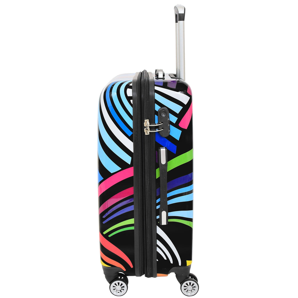 DR622 Lightweight Four Wheeled Luggage With Multi-Hearts Print 9