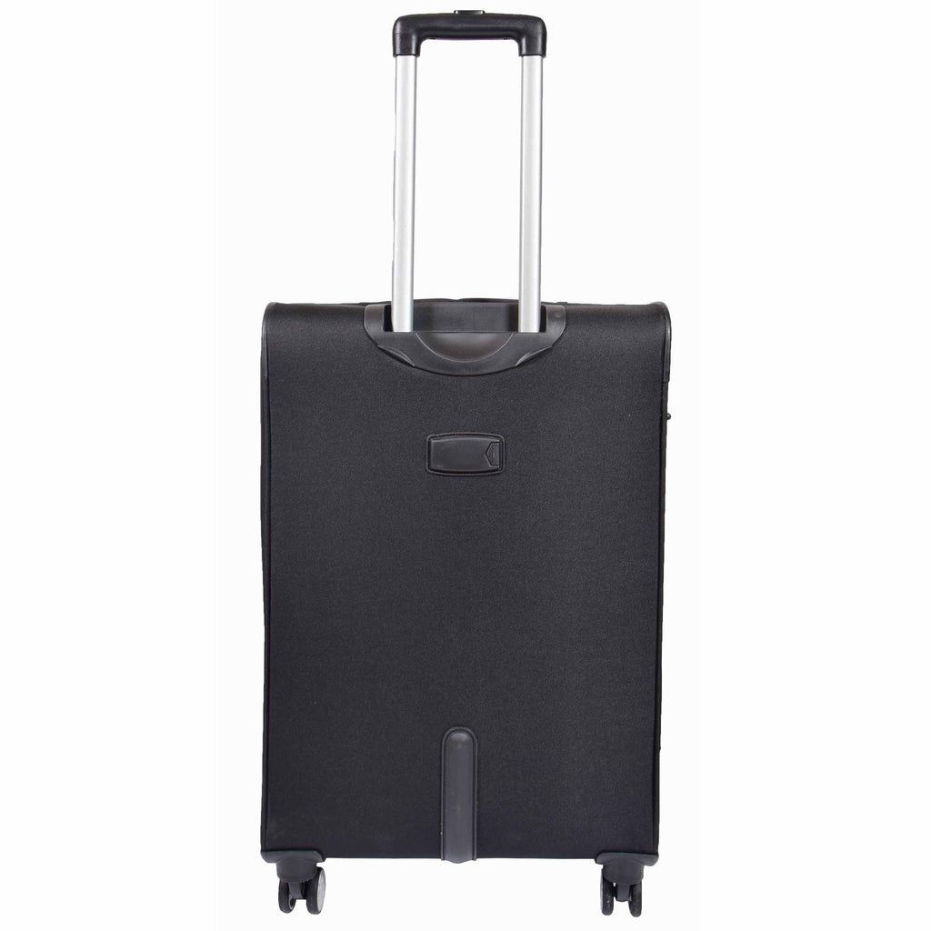 DR549 Expandable 8 Spinner Wheel Soft Luggage Black 10