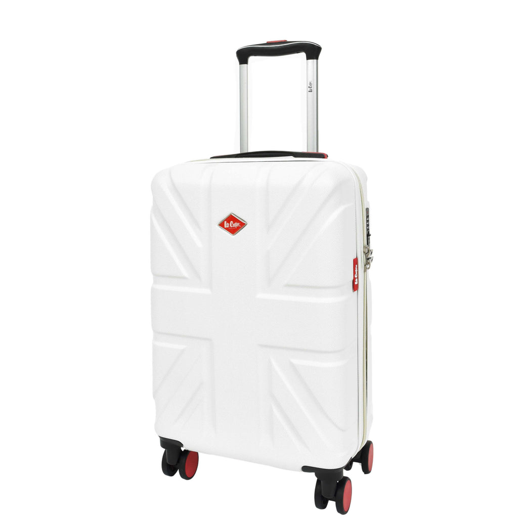 DR631 Hard Shell Four Spinner Wheeled Travel Suitcases White 12