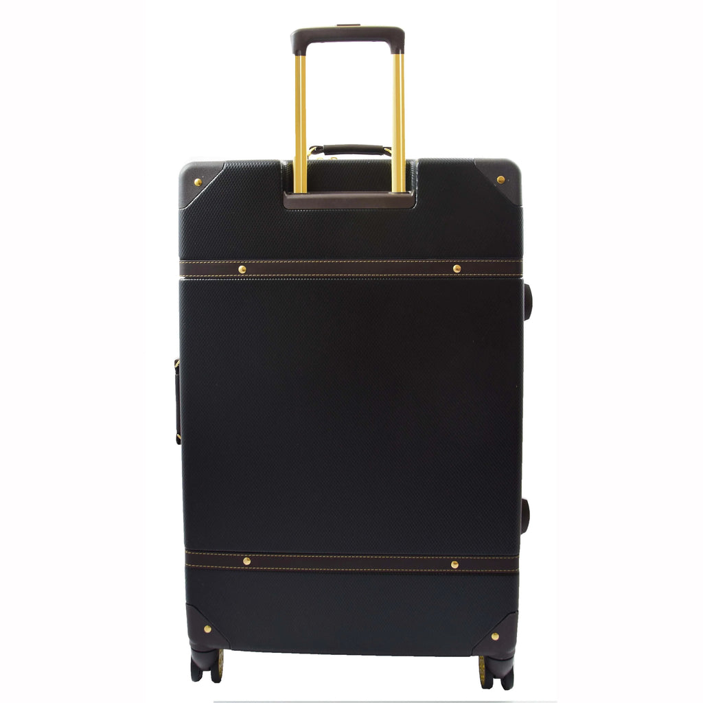 DR515 Travel Luggage with 8 Spinner Wheels Black 10