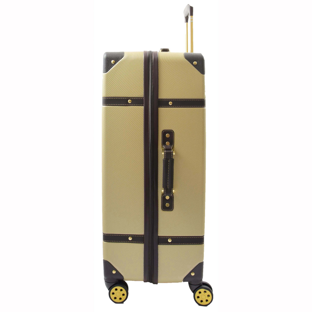 DR515 Travel Luggage with 8 Spinner Wheels Gold 10