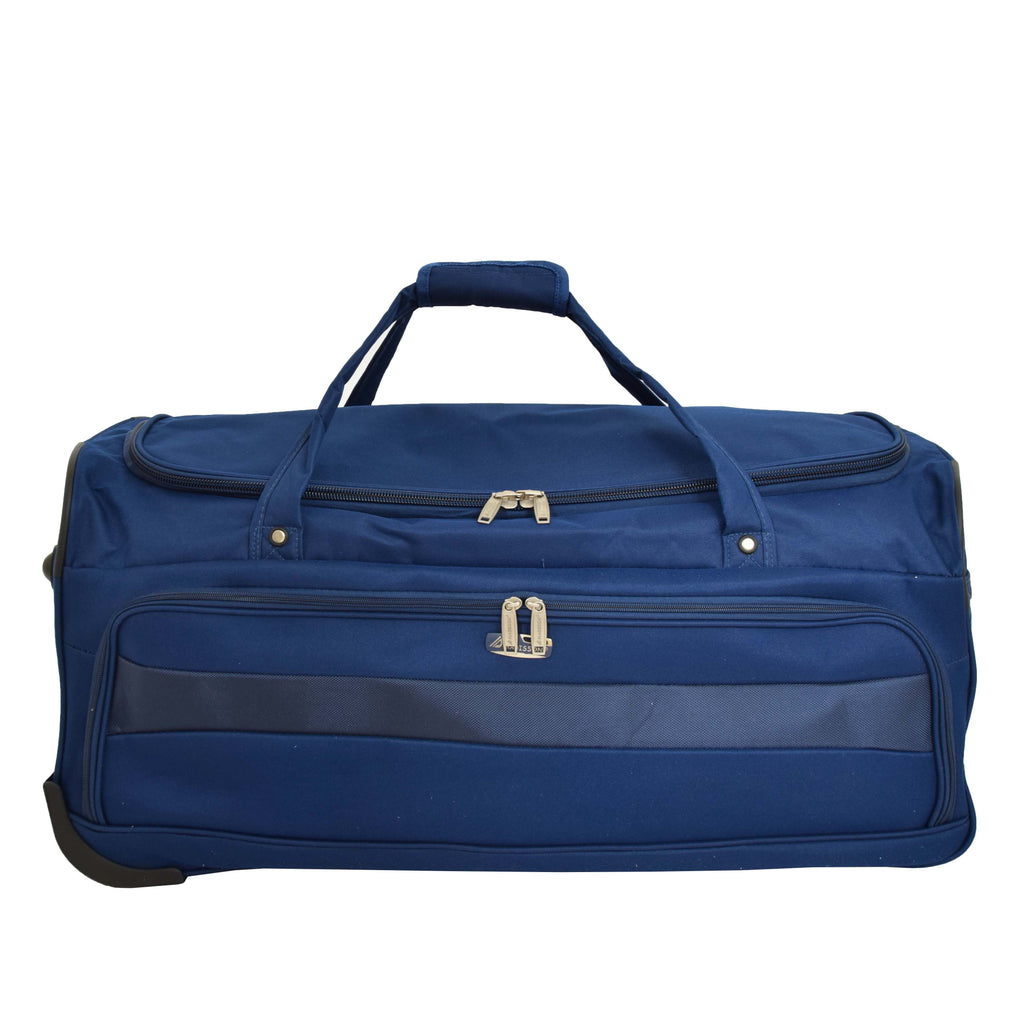 DR488 Lightweight Large Size Holdall with Wheels Blue 1