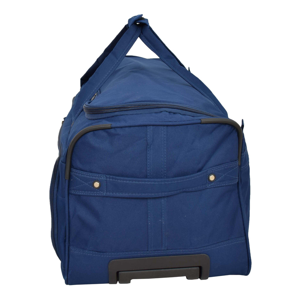 DR488 Lightweight Large Size Holdall with Wheels Blue 8