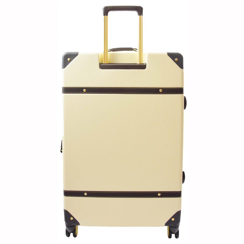 DR515 Travel Luggage with 8 Spinner Wheels Cream 11