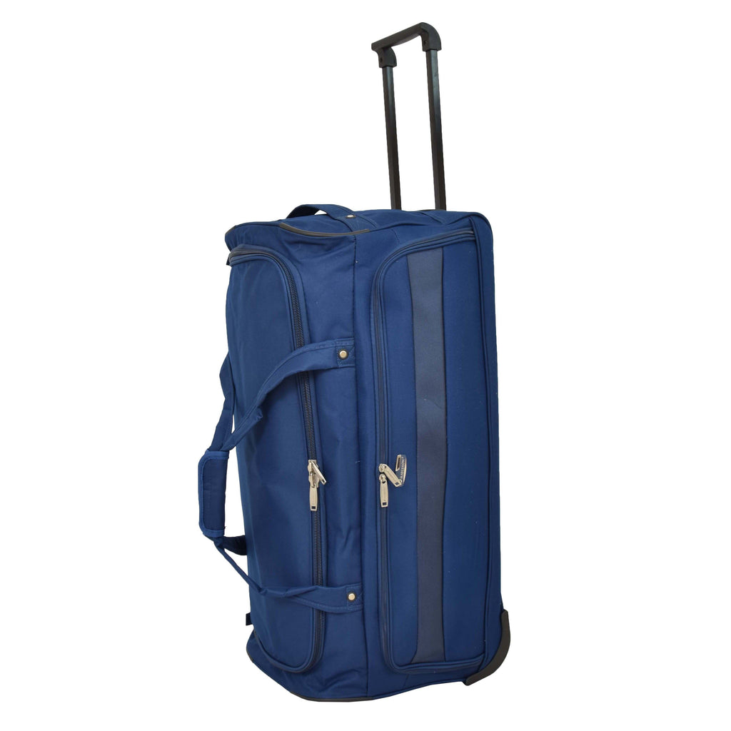  DR488 Lightweight Large Size Holdall with Wheels Blue 2