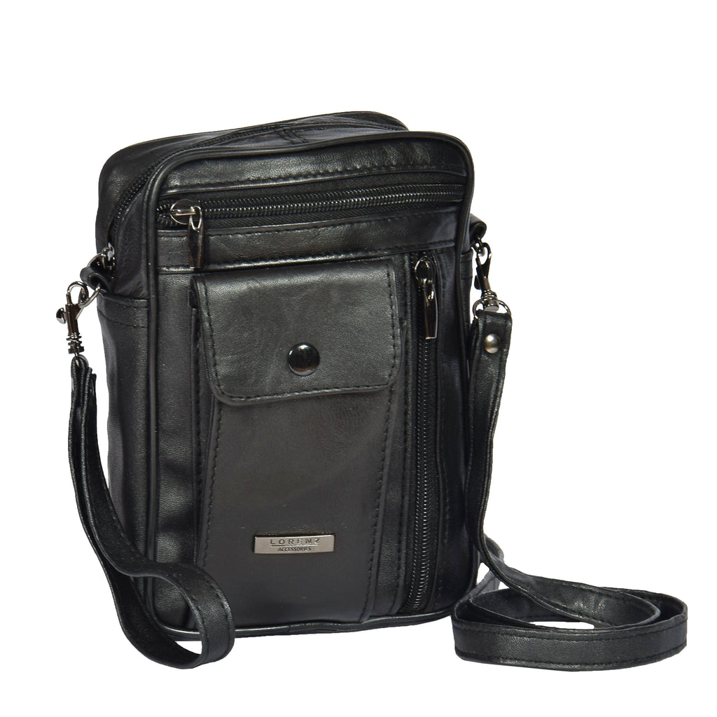 DR473 Small Bag with a Wrist Strap Black 1