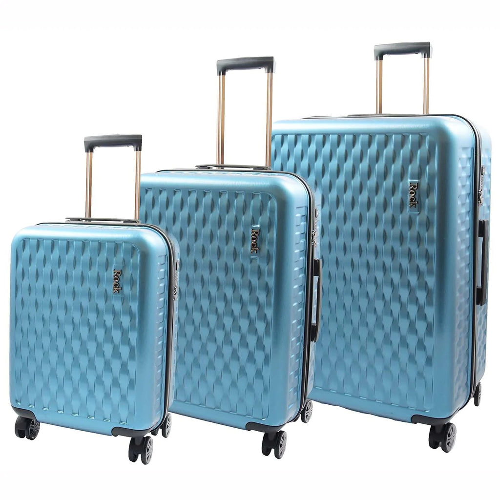 DR511 Travel Luggage 360 Spinner With 8 Wheels Blue 1