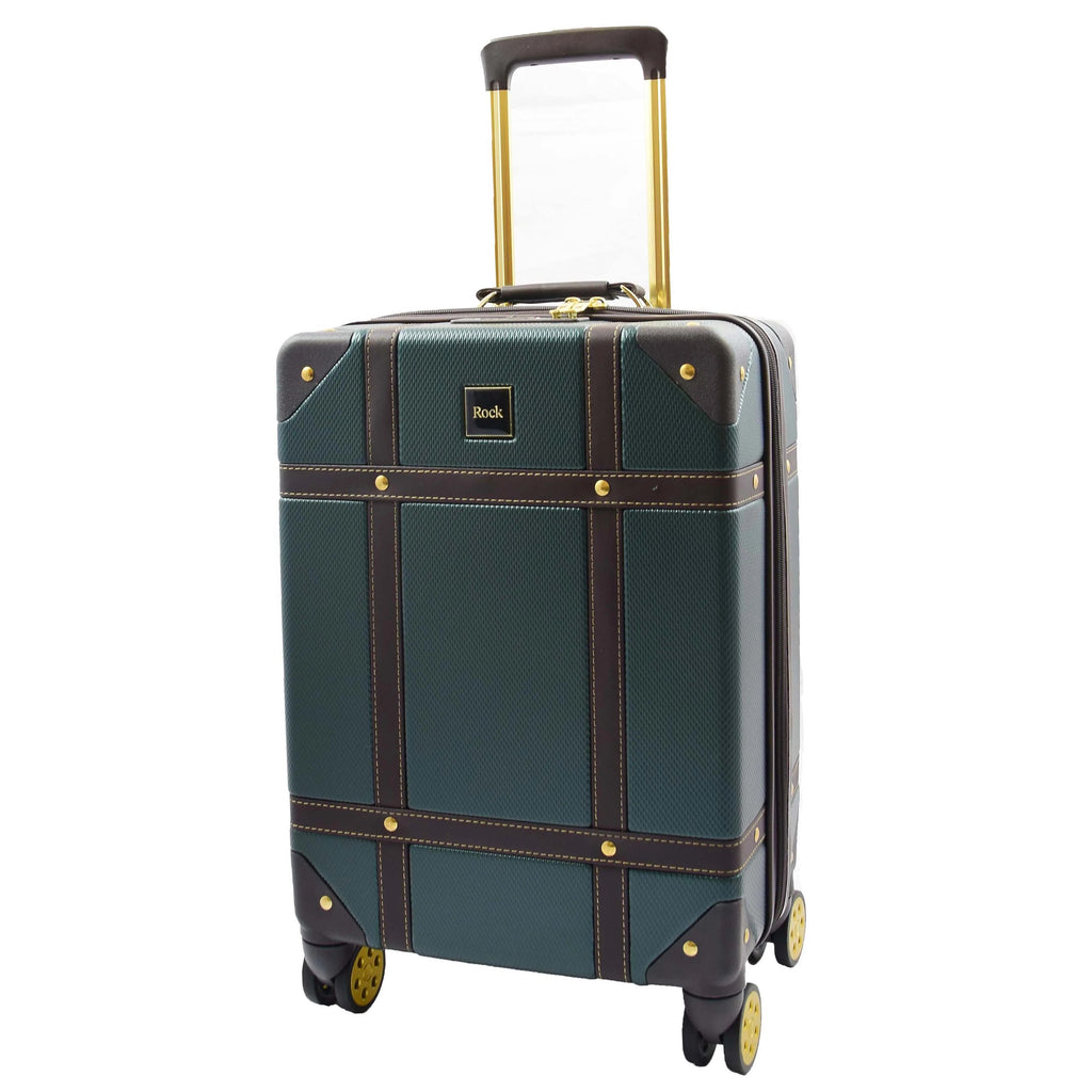 DR515 Travel Luggage with 8 Spinner Wheels Emerald  2