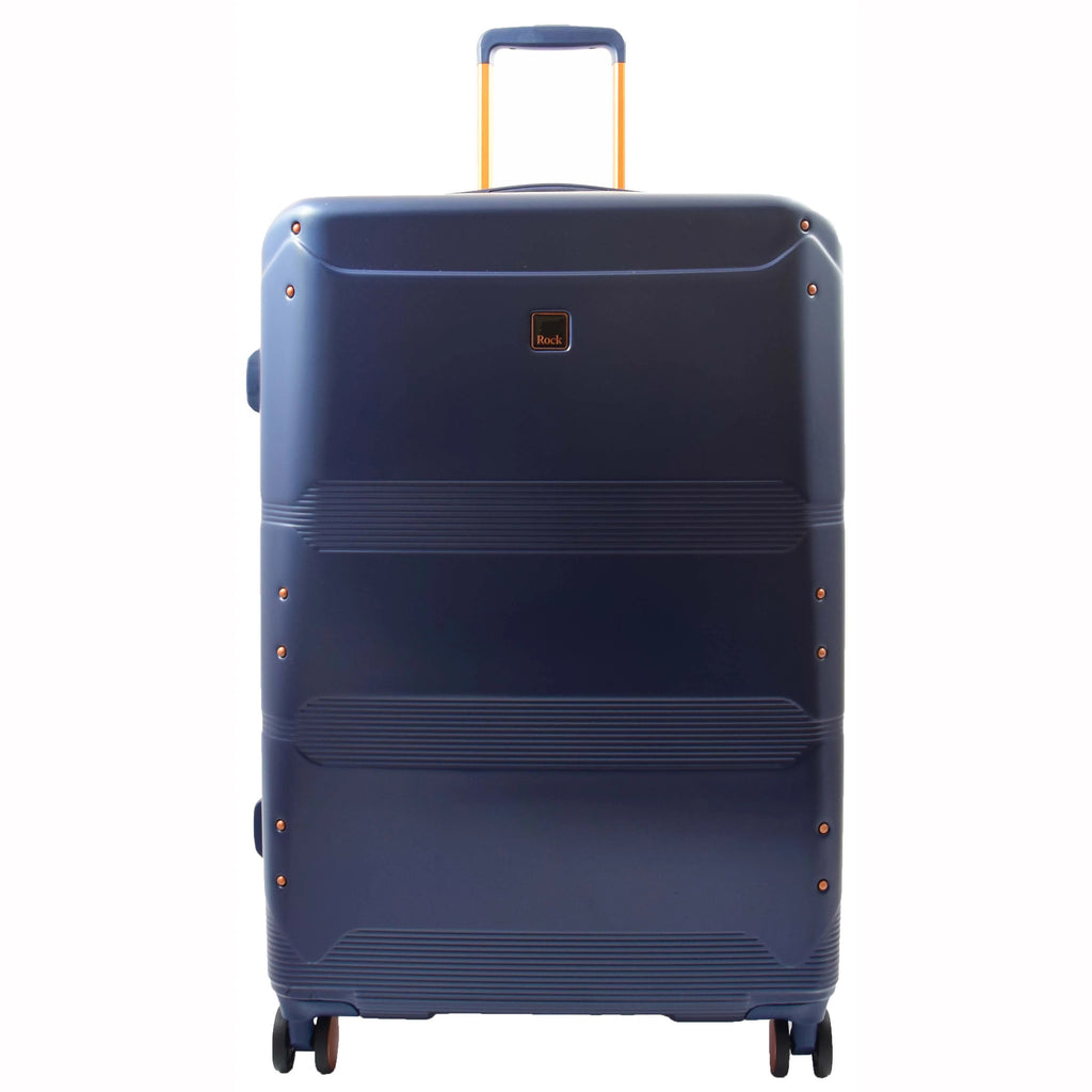 DR513 Expandable Travel Luggage With 8 Wheels Navy 3