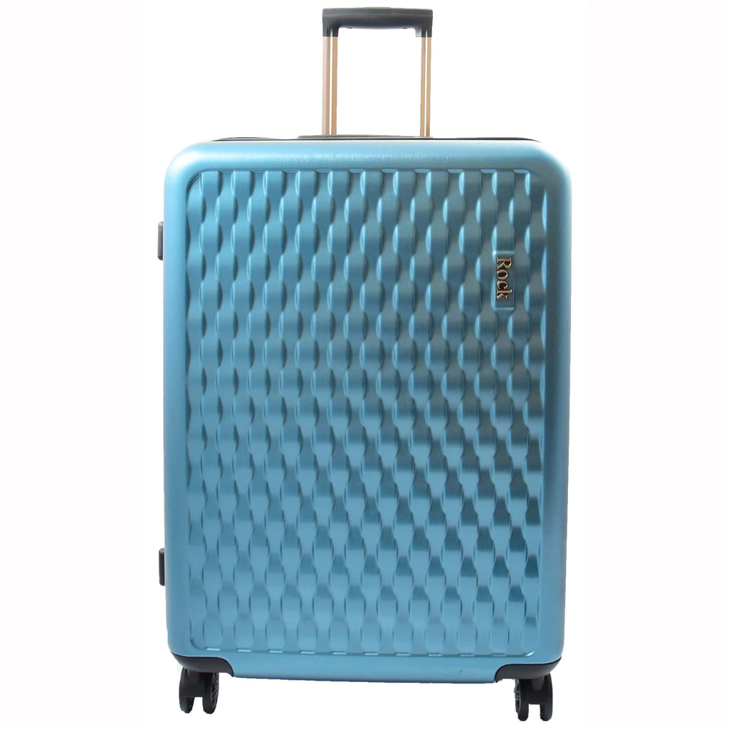 DR511 Travel Luggage 360 Spinner With 8 Wheels Blue 3