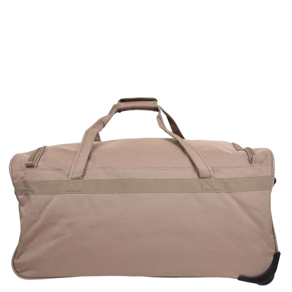 DR488 Lightweight Large Size Holdall with Wheels Beige 3