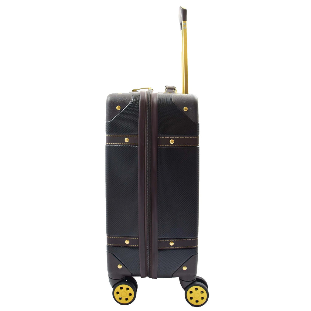 DR515 Travel Luggage with 8 Spinner Wheels Black 3