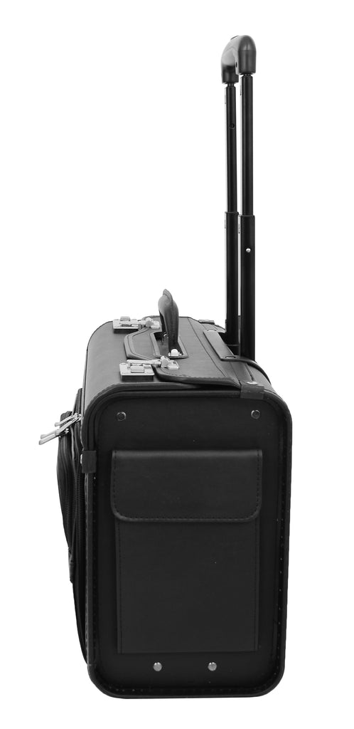 DR476 Pilot Case Wheeled Lockable Laptop Bag Black 8