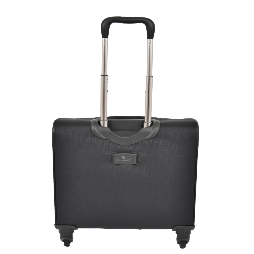 DR518 Executive Flight Briefcase With Four Wheels Black 4