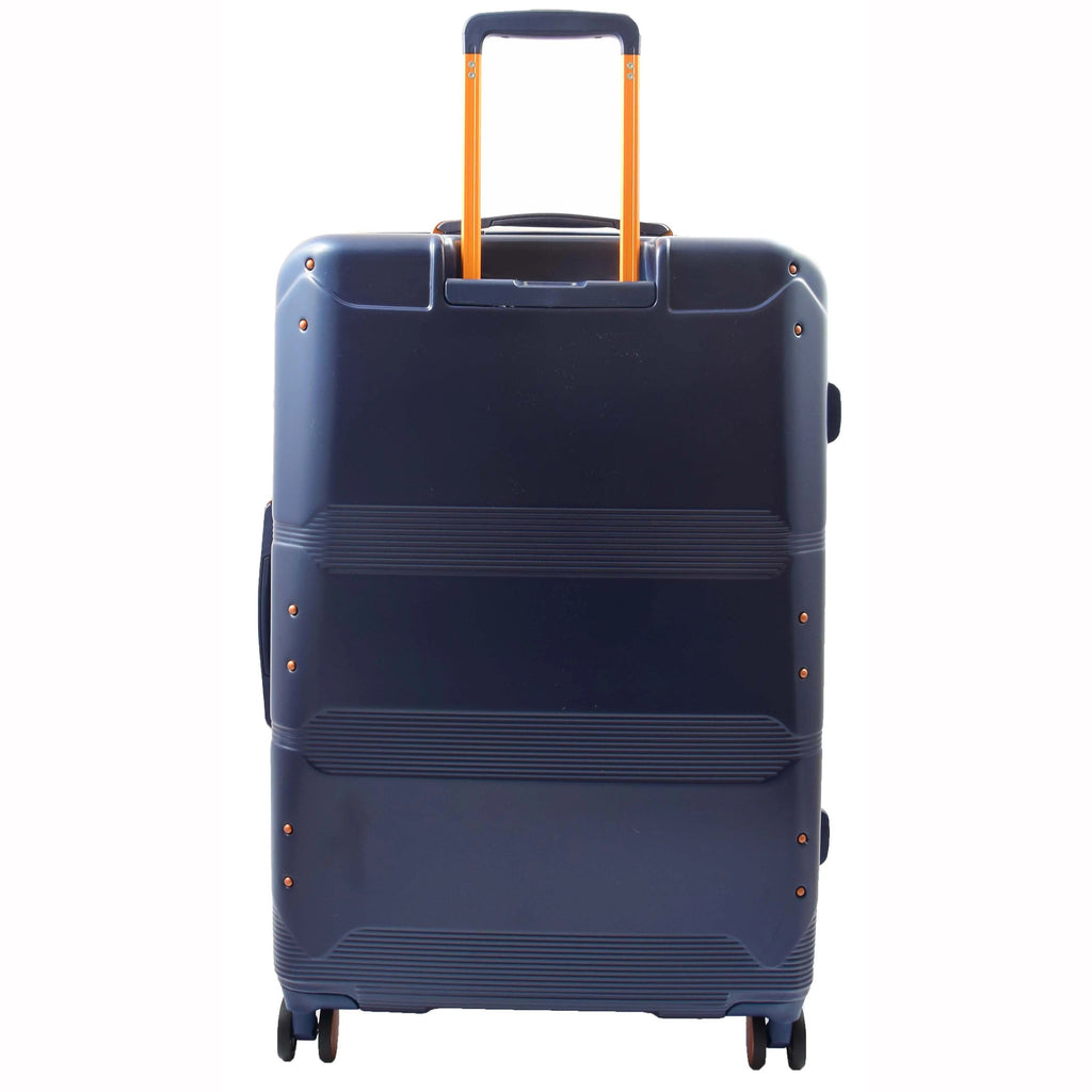 DR513 Expandable Travel Luggage With 8 Wheels Navy 5