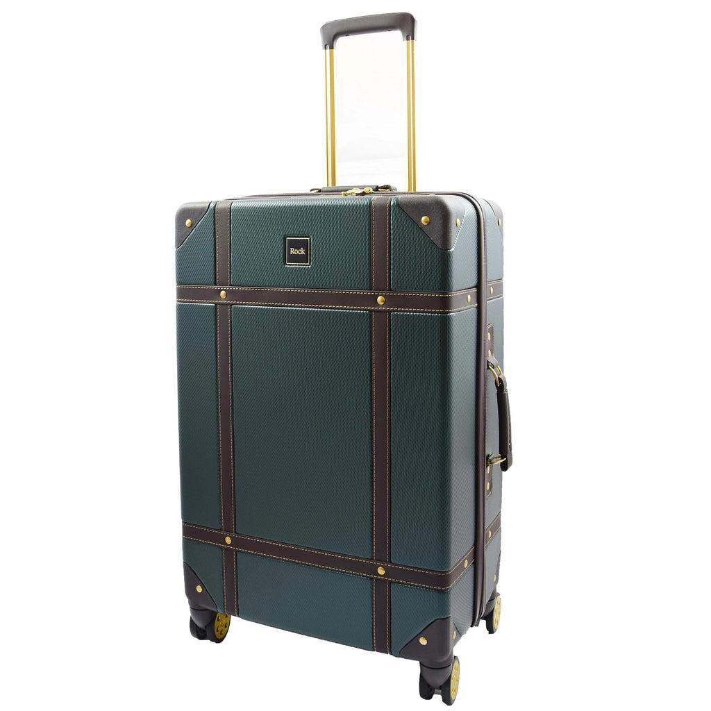 DR515 Travel Luggage with 8 Spinner Wheels Emerald 5
