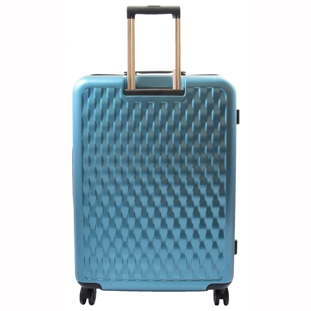 DR511 Travel Luggage 360 Spinner With 8 Wheels Blue 5