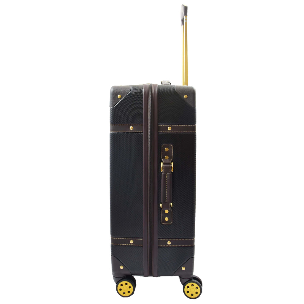 DR515 Travel Luggage with 8 Spinner Wheels Black 6